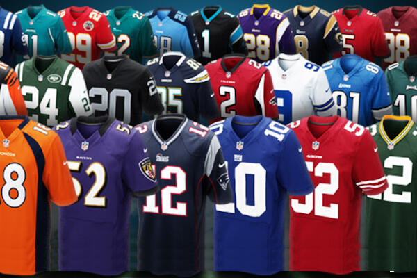 Big Game NFL Football Jersey Giveaway Contest